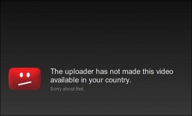 YouTube Not Available In Your Country